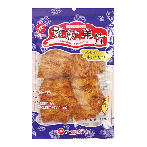 【統福】大富素食 素魷魚片  |商品介紹|全商品系列