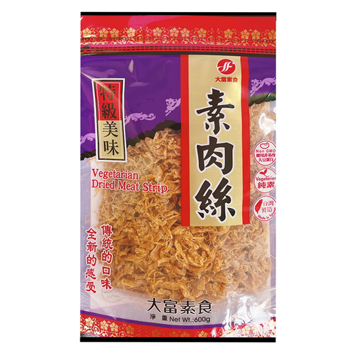 【統福】大富素食 素肉絲產品圖