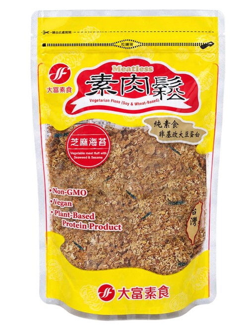 【大富素食】芝麻海苔素肉鬆