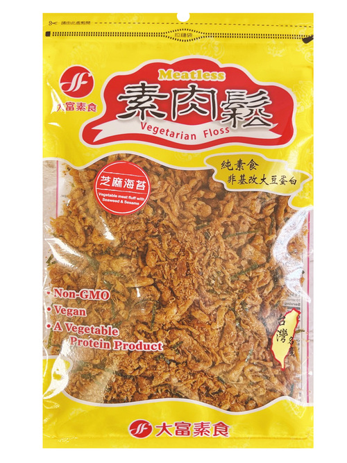 【大富素食】芝麻海苔素肉鬆  |商品介紹|全商品系列