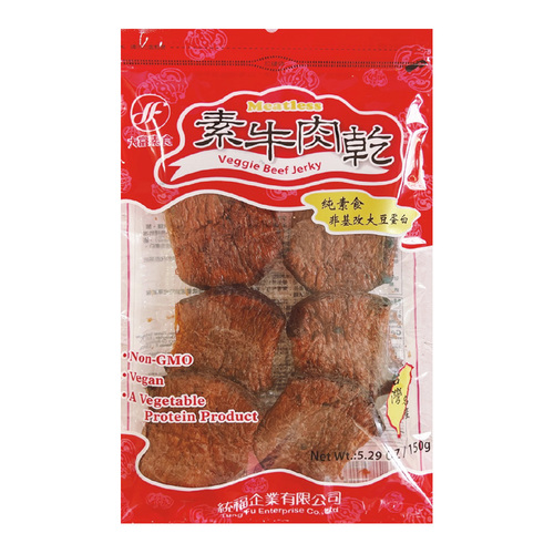【大富素食】牛肉乾