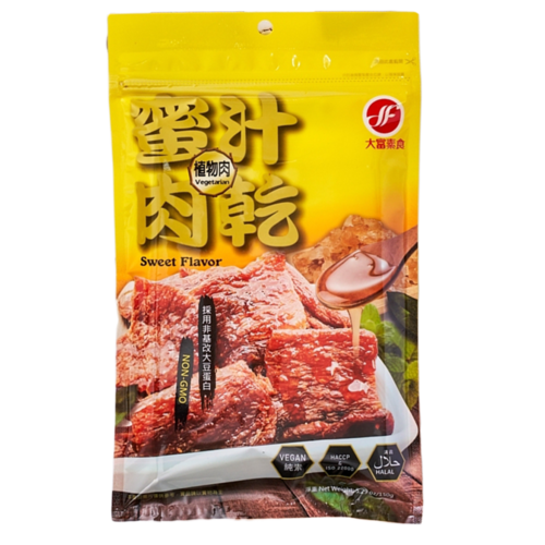 【統福】大富素食 蜜汁肉乾  |商品介紹|全商品系列